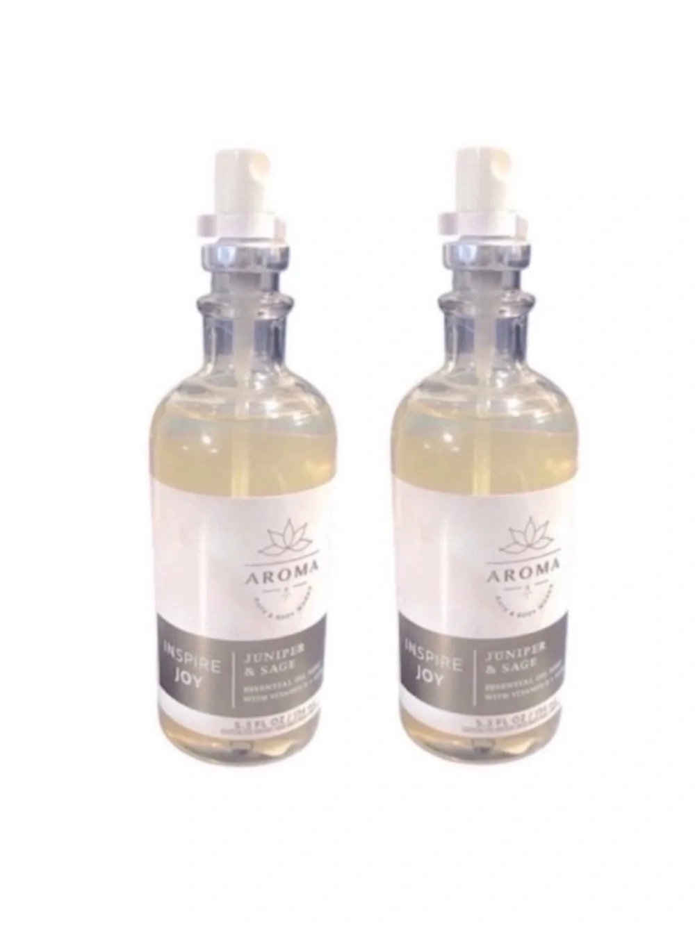2 Aromatherapy Inspire Joy Juniper and Sage Essential Oil Mist